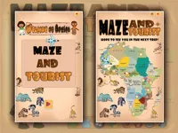 Maze And Tourist image