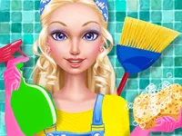 Fashion Doll House Cleaning image