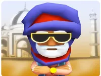 East Running Surfer 2D image