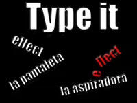 Type it image